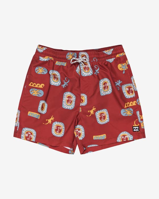 Bañador Billabong Vacay rojo niño