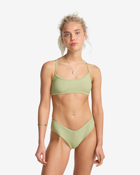 Braga bikini Billabong Tanlines Fiji verde claro mujer