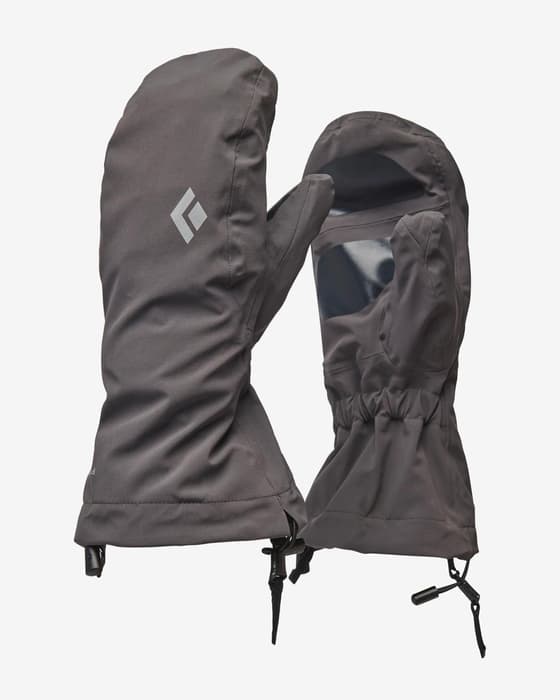 Manoplas Black Diamond Waterproof gris humo