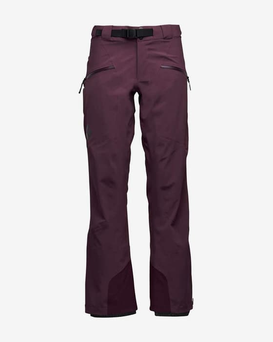 Pantalón largo Black Diamond Recon Stretch Ski lila oscuro mujer