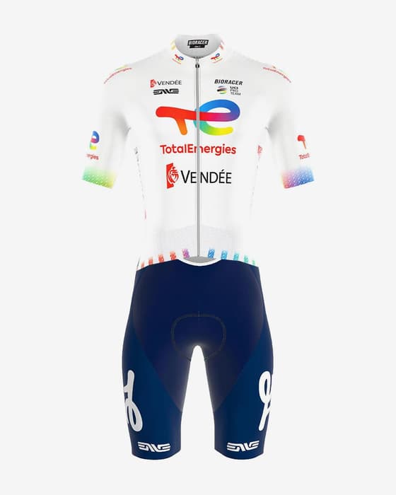 Team TotalEnergies Epic kit 2025 white