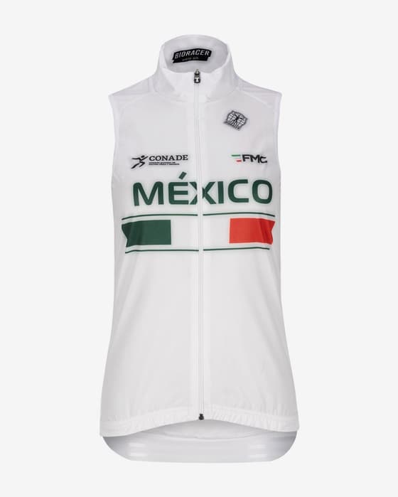 Chaleco Bioracer Icon México Federation blanco