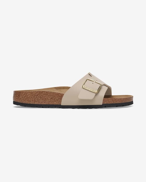 Sandali Birkenstock Catalina BS Birko-Flor Narrow beige marrone