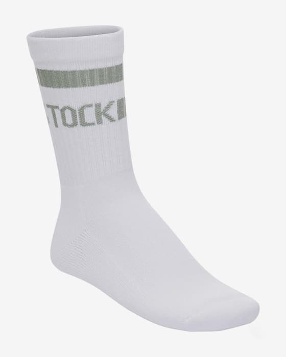 Calcetines Birkenstock Cotton Tennis blanco verde