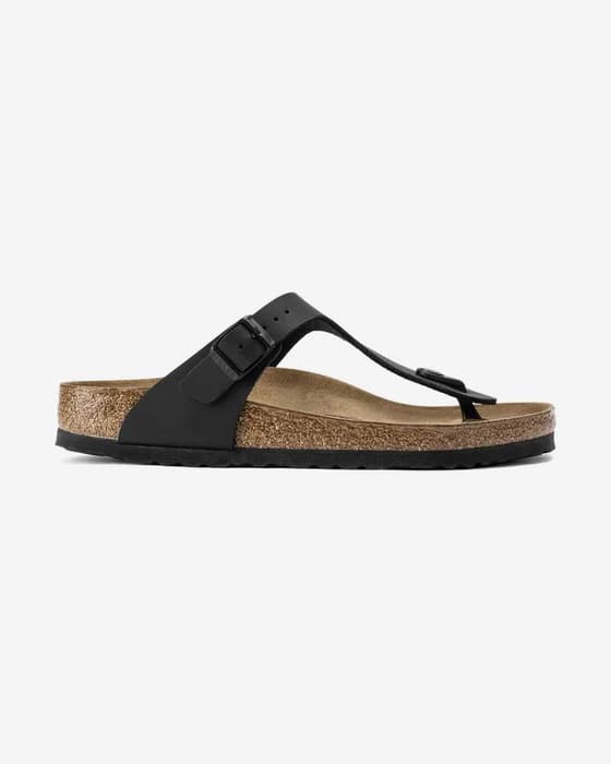 Birkenstock Gizeh Birko-Flor Sandals Black