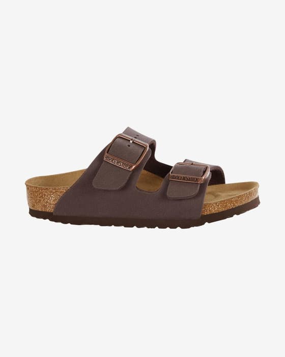 Sandali Birkenstock Arizona Birko-Flor Narrow marrone scuro bambini