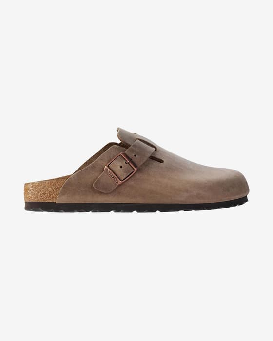 Birkenstock Boston LEOI Schmal Clogs braun