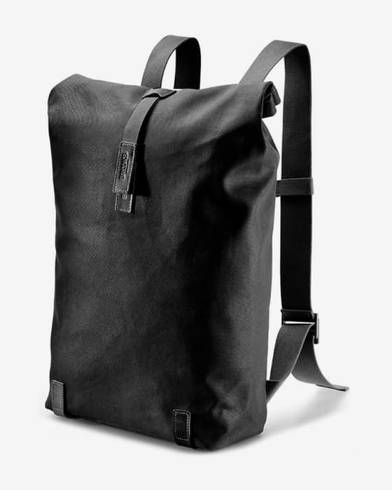 Brooks England Pickwick large black backpack