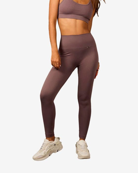 Malla larga Believe Athletics Flow lila oscuro mujer