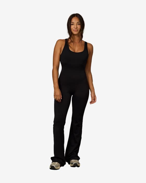 Mono Believe Athletics Unitard Evase negro oscuro mujer