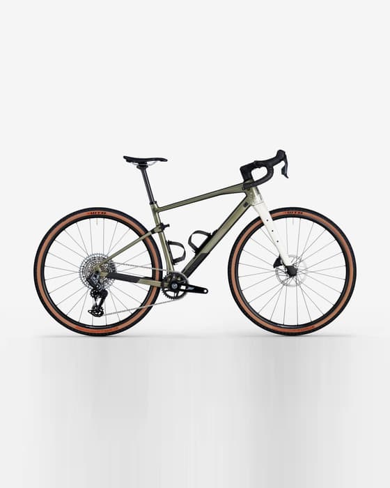 BMC URS 01 TWO gravel bike green white