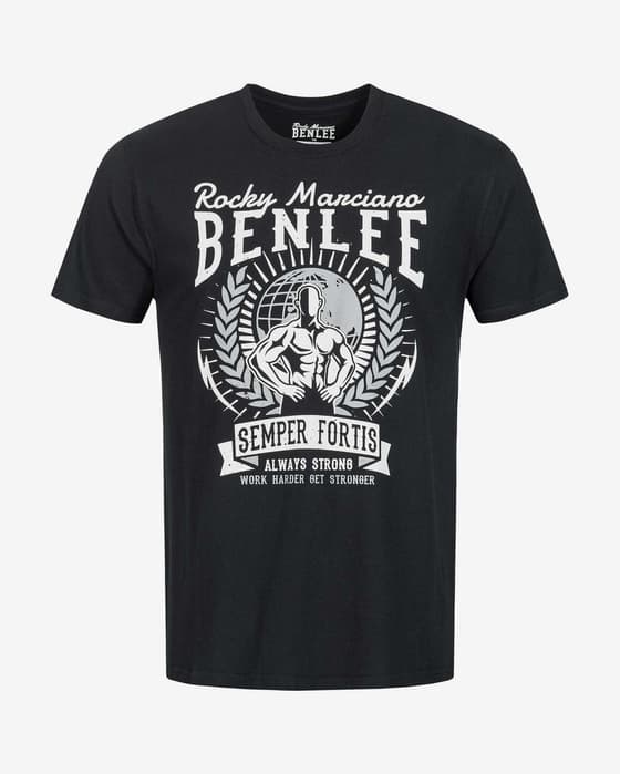 Camiseta Benlee Lucius manga corta negro