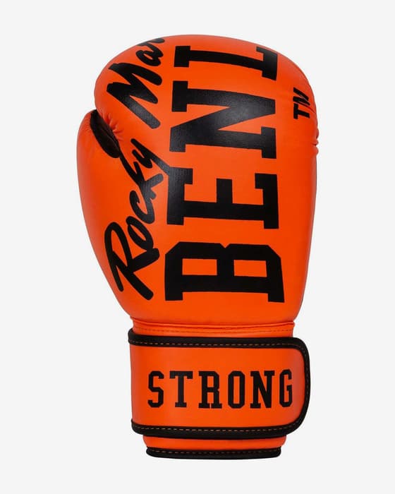Guantes Benlee Chunky B naranja brillante negro