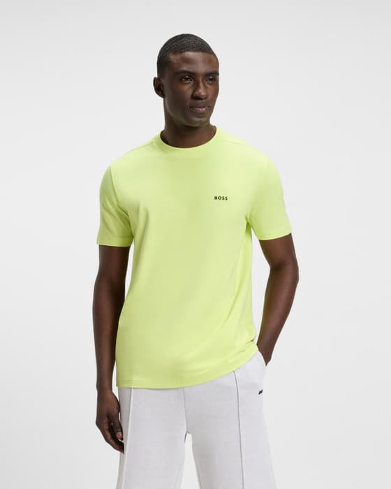 BOSS Green Saggy Tee T-Shirt limettengrün