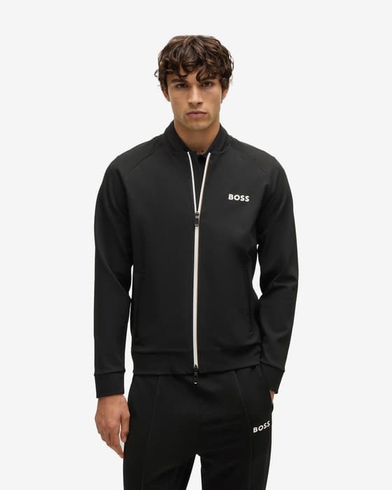 Sudadera BOSS Green Samoo MB negro puro