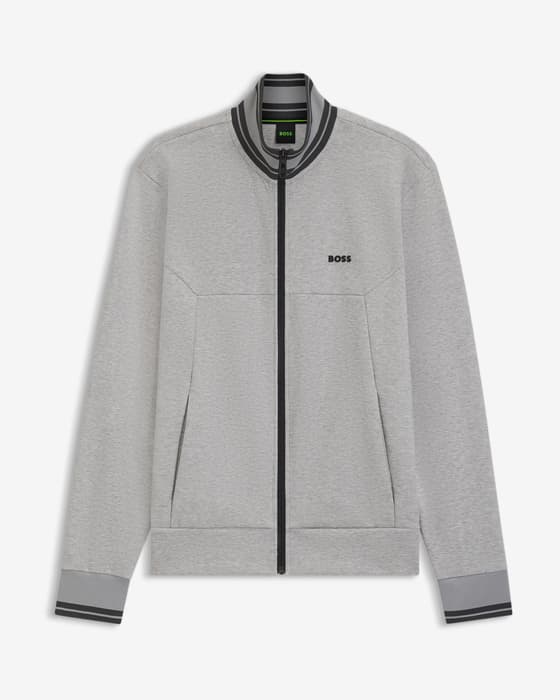 BOSS Green FZ Zone sweatshirt grey