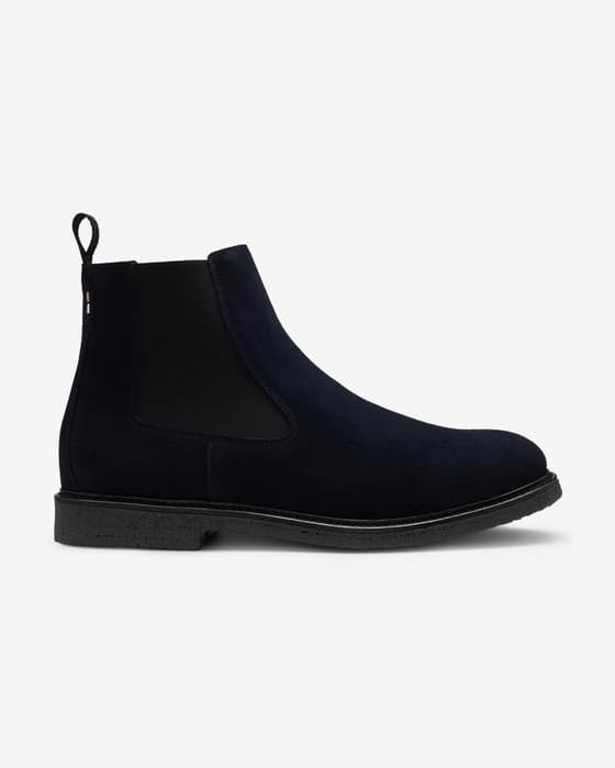Botas BOSS Chelsea azul marino