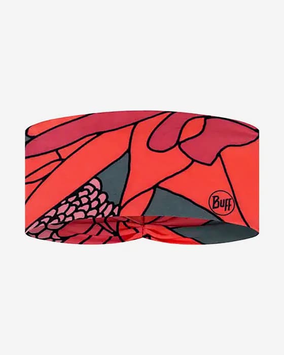 Cinta para la cabeza Buff Ellipse CoolNet UV naranja rojo gris