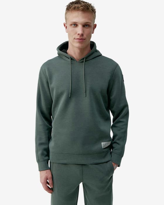 Sudadera con capucha Born Living Yoga Lomond verde mate