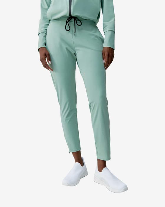 Pantalón largo Born Living Yoga Airla azul claro mujer