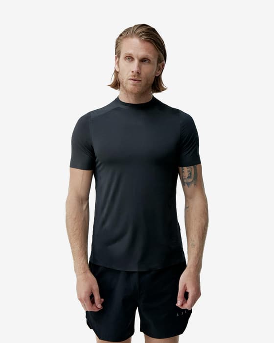 Born Living Yoga Chad Performance Damen T-Shirt schwarz