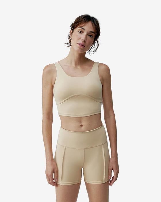 Born Living Yoga Sayani Top beige