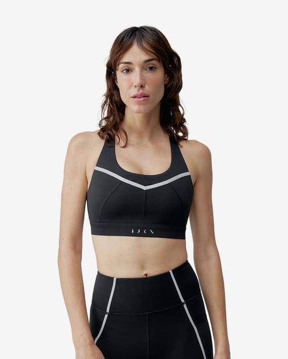 Born Living Yoga Luna Top black white