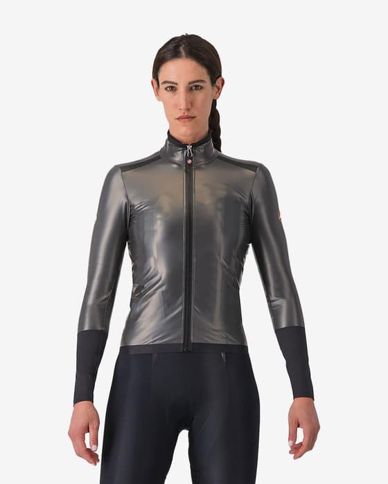 Castelli Gabba R Damen Jacke dunkelgrau/schwarz