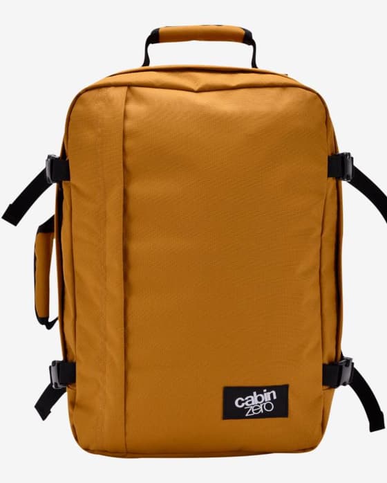 Mochila CabinZero Classic 36L amarillo oscuro