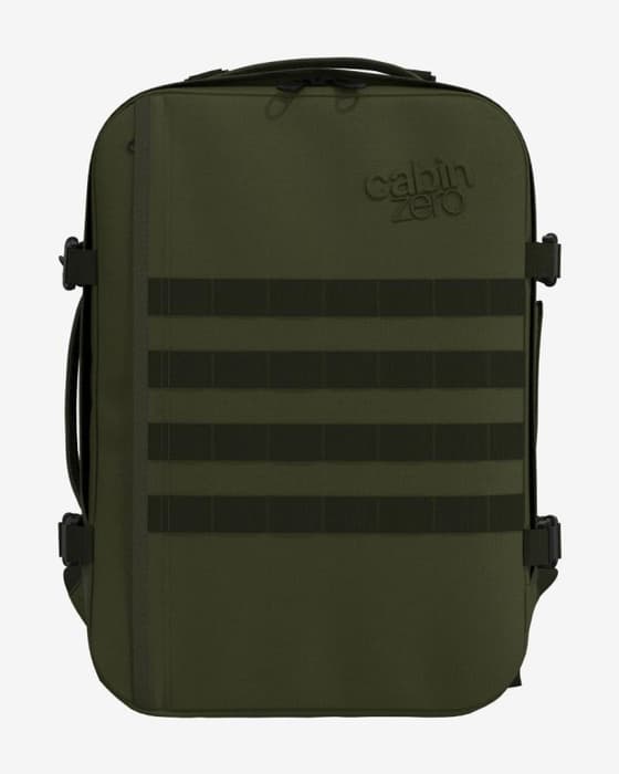 Mochila CabinZero Military 36L verde abeto negro