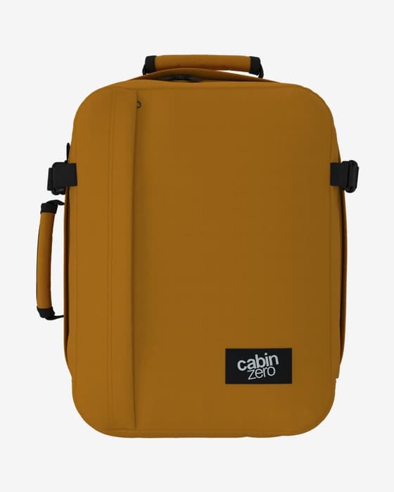 Mochila CabinZero Classic Tech 28L amarillo oscuro