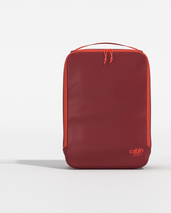 Bolsa organizadora CabinZero Packing Cube 5,5L granate rojo