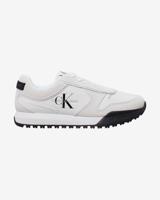 Zapatillas Calvin Klein Jeans Toothy Runner blanco negro puro