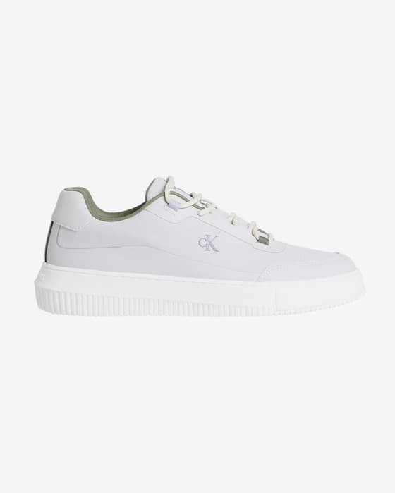 Zapatillas Calvin Klein Chunky Cupsole Tech blanco puro verde