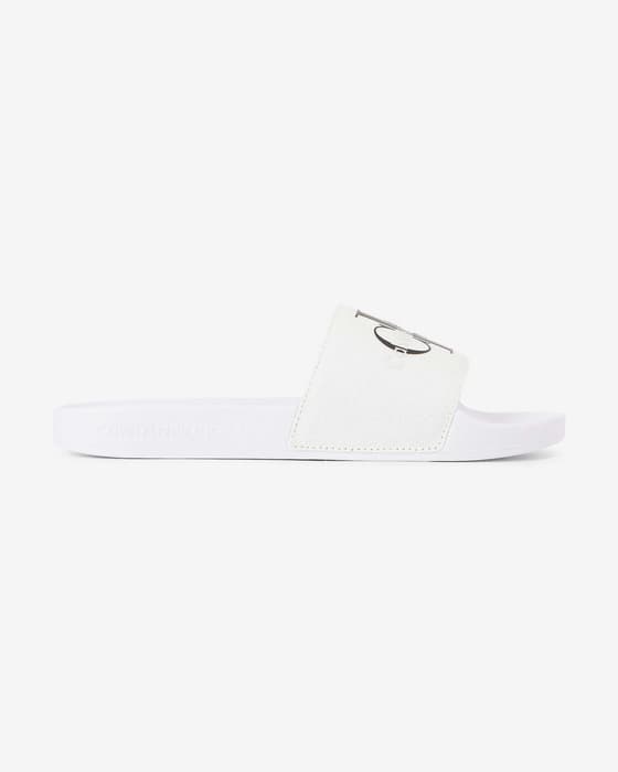 Chanclas Calvin Klein Jeans Basic blanco negro