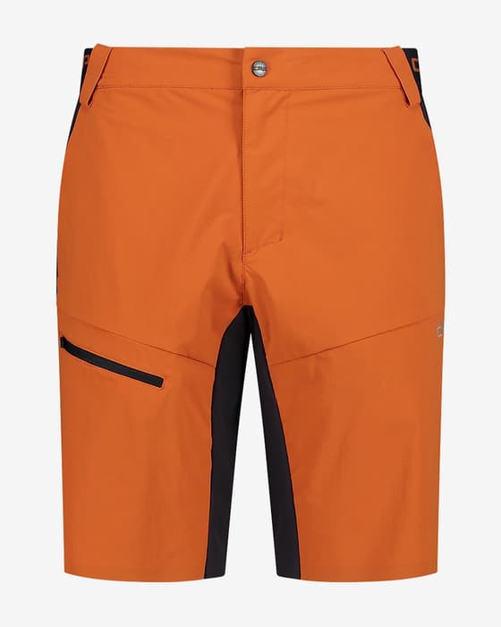 CMP Light Stretch Shorts orange black