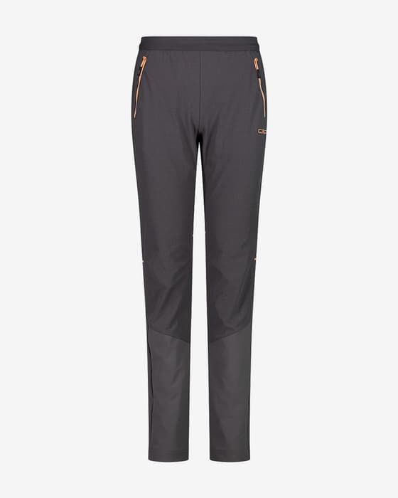CMP Long Stretch Trousers Graphite Grey Women