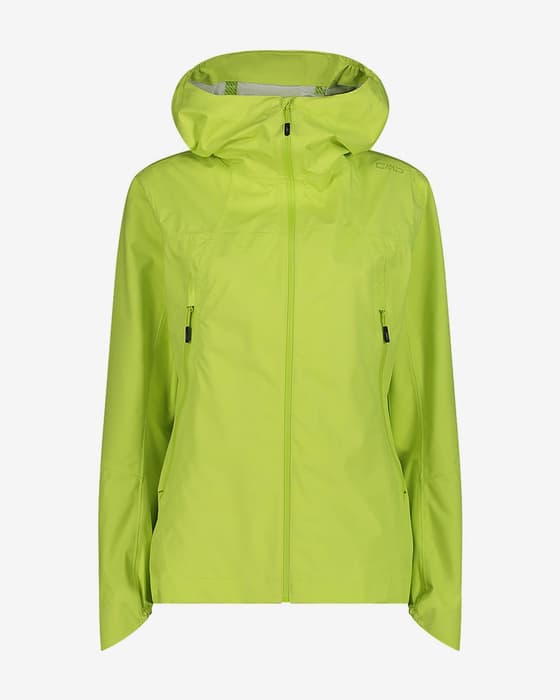 Chaqueta con capucha CMP Fix Hood Regular verde lima mujer