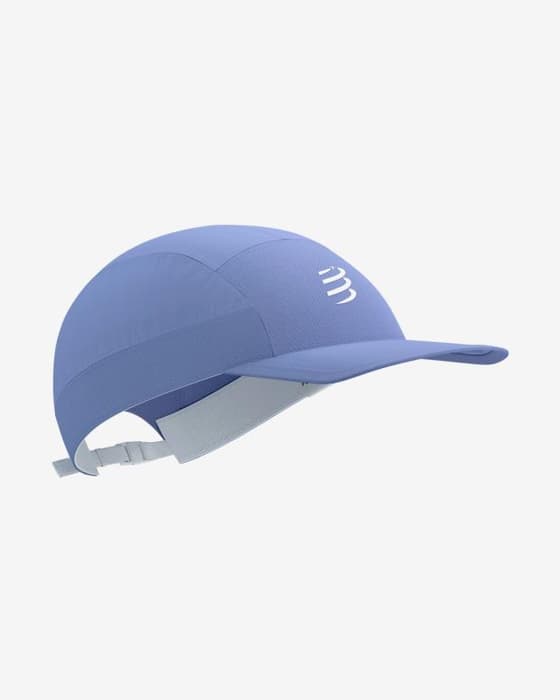 Gorra Compressport 5 Panel Light azul violeta