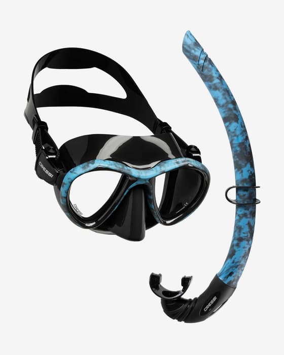 Set Cressi Metis + Corsica negro azul