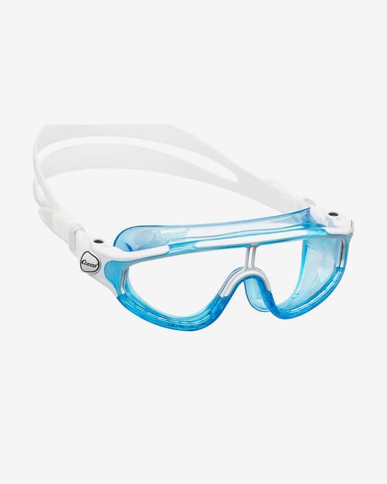 Mascara de natación Cressi King Baloo azul