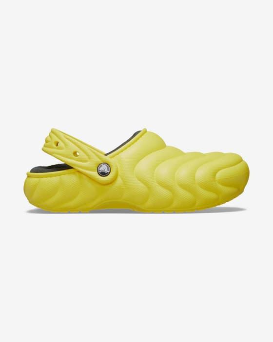 Crocs Classic Lined Overpuff Clog amarillo