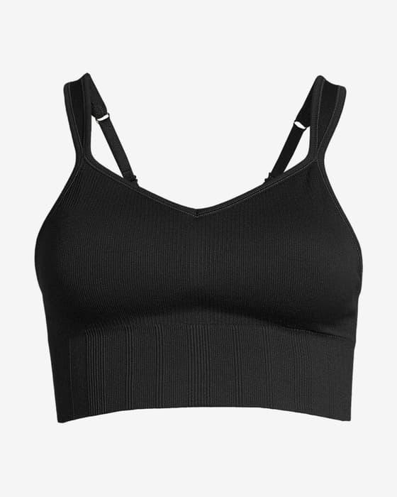 Sujetador Casall Seamless Rib Padded Sports negro