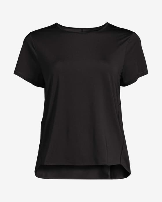 Camiseta Casall Technical Loose manga corta negro puro mujer