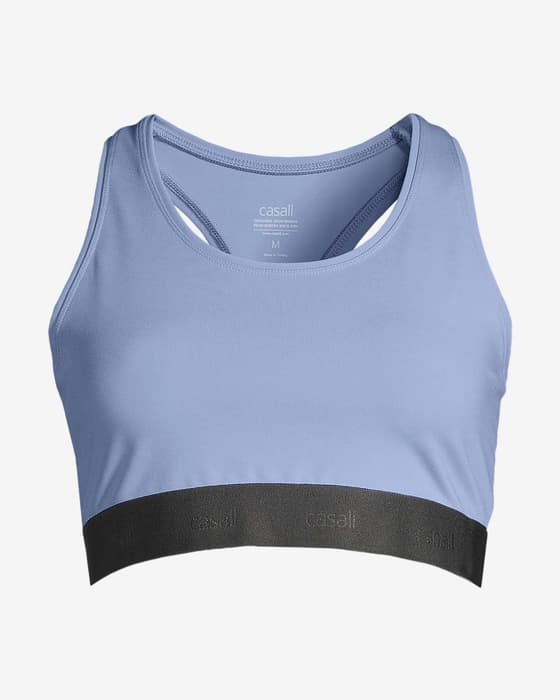 Sujetador Casall Graphic Sports azul claro negro