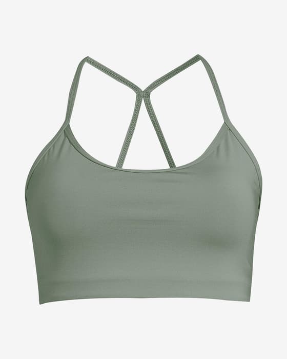 Casall Sleek Strappy Sport Bra Green