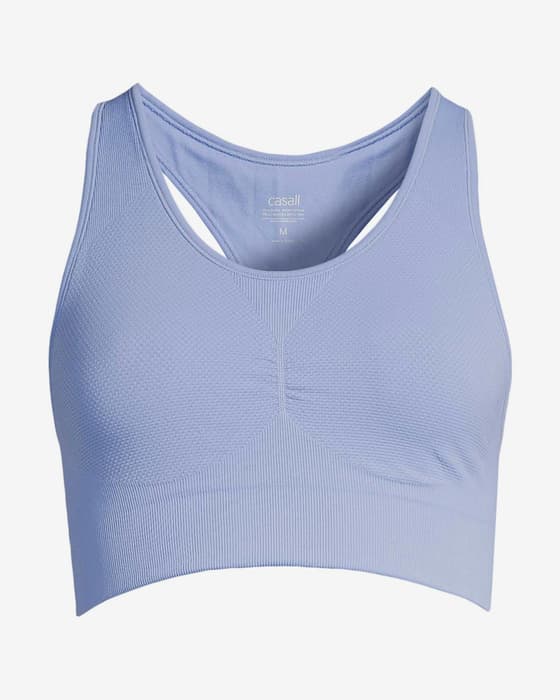 Sujetador Casall Seamless Soft Sports azul claro