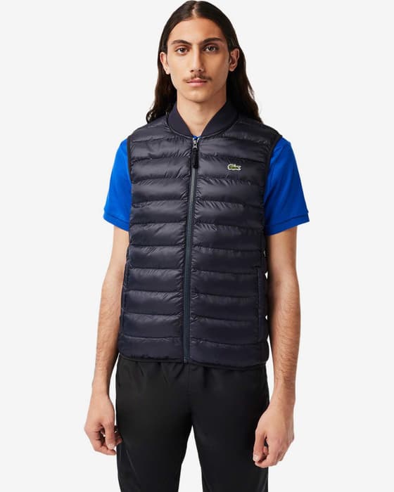Chaleco Lacoste Blouson Classic Logo azul marino