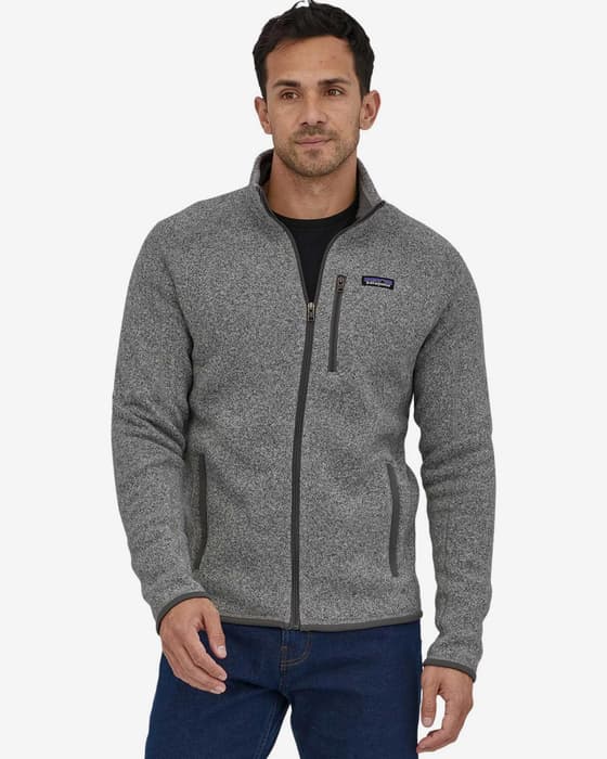 Patagonia Better Sweater Jack lichtgrijs