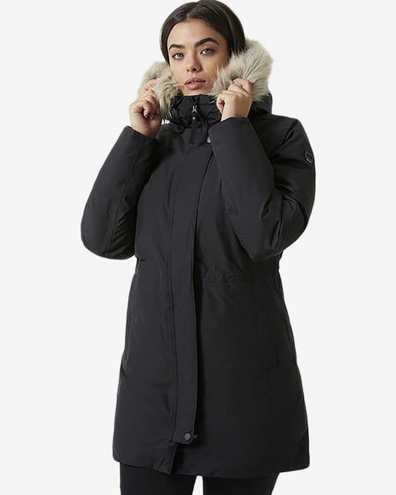 Helly Hansen Senja Parka Damen Kapuzenjacke schwarz